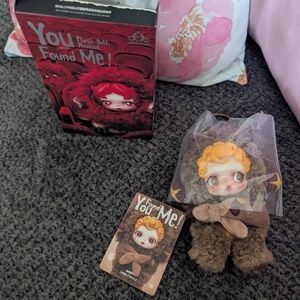 ⚡Skullpanda You Found Me Plush Doll Pendant Sneaky Chestnut